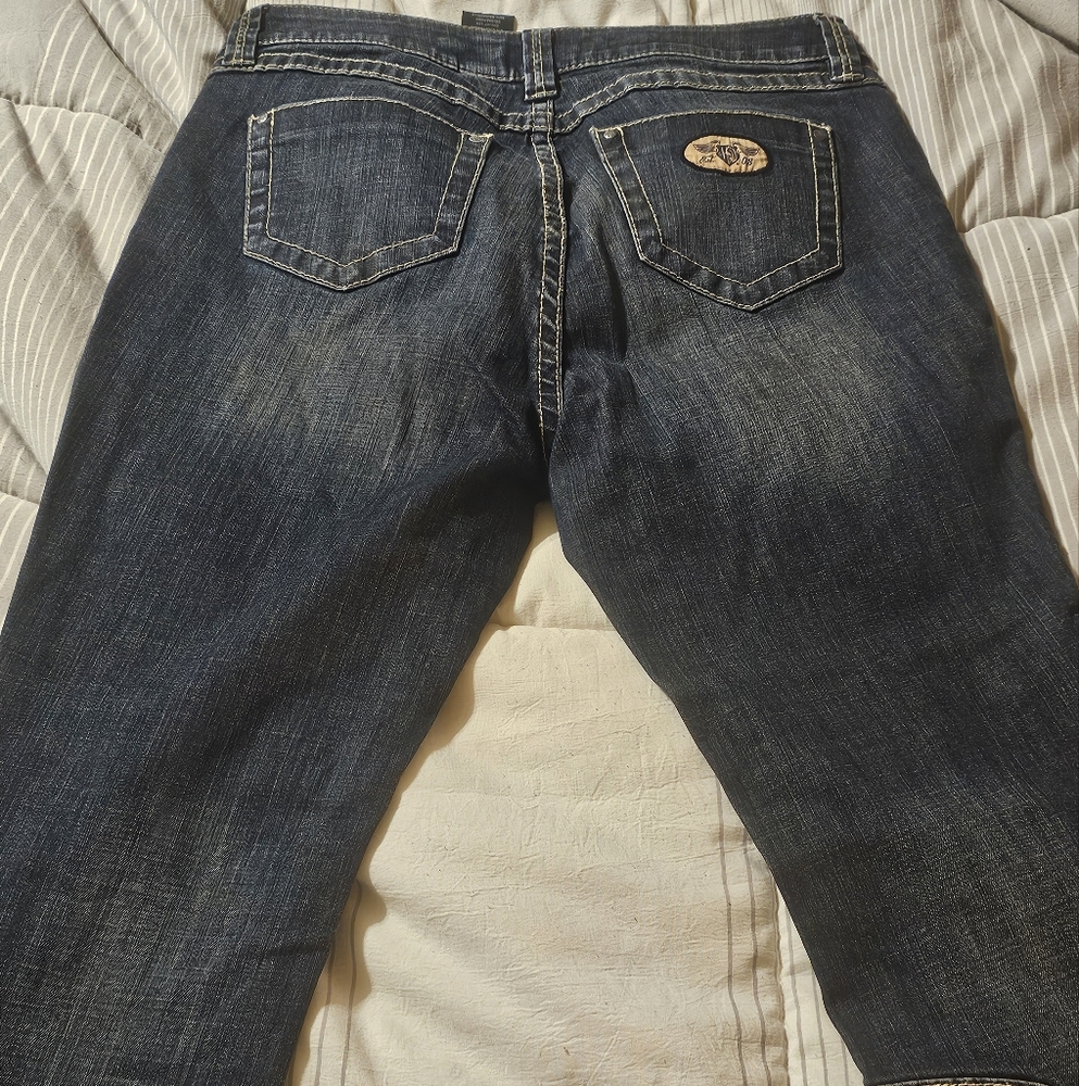 Harley-Davidson Dark Blue Relaxed Jeans